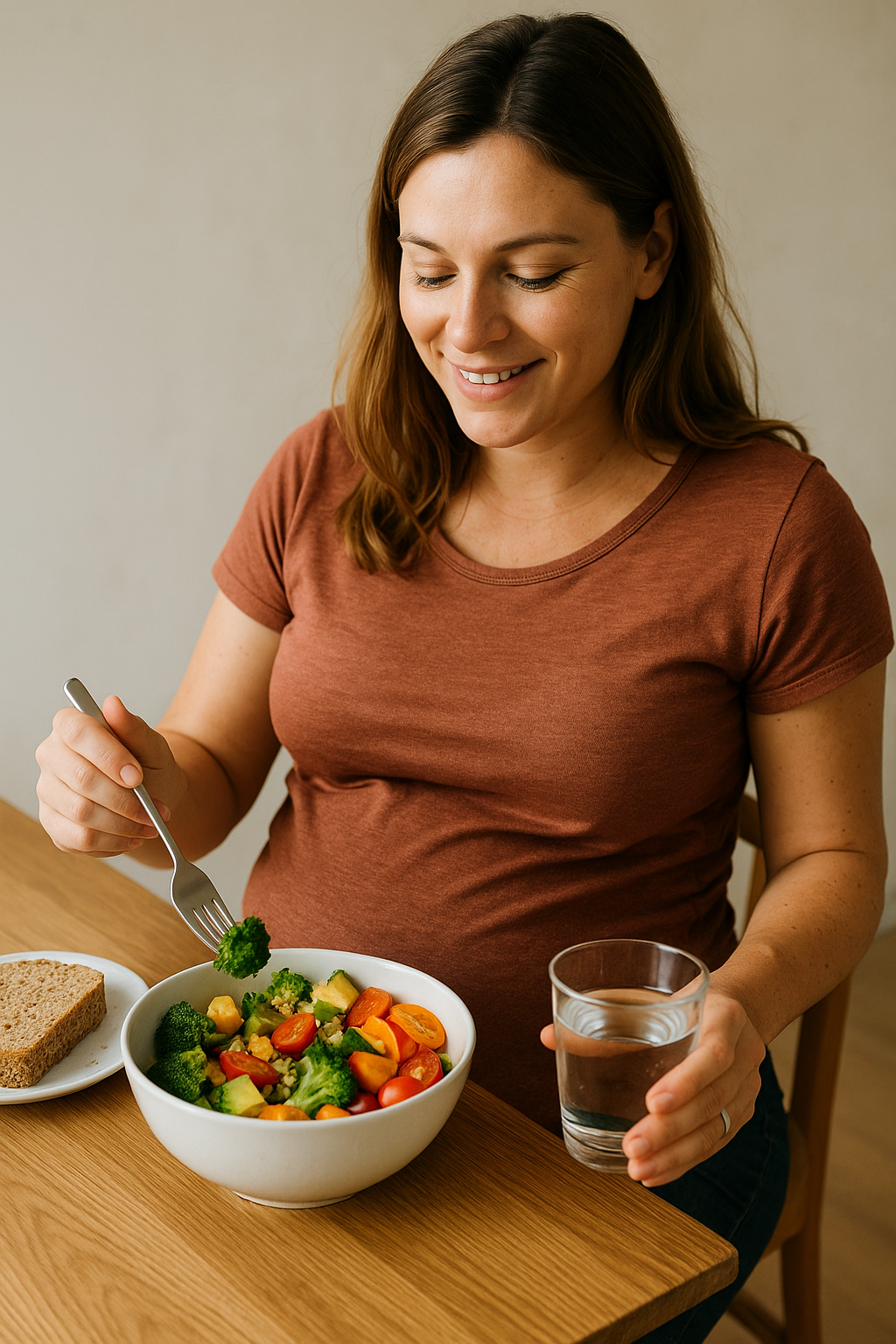Eating for Two? Not Quite.